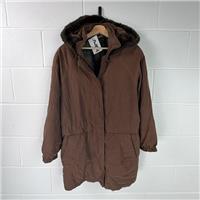 M&S Womens Brown Coat / Size 16 / Womens / Brown / Polyester