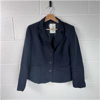 Precis Women's Black Basic Jacket - Casual Spring Wear / Size 10 / Short / ...