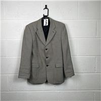 Douglas Men's Grey Check Suit Jacket Size 38R Business Attire / Size 38 / M... - 38 Regular