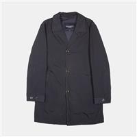 Hackett London Coat / Size XS / Long / Mens / Blue / Polyamide - XS Regular