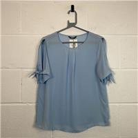 SHEIN Blouse / Size L / Womens / Blue / Polyester