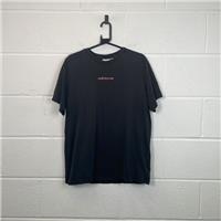 Adidas Men's Black Cotton T-Shirt - Size L, Casual Crew Neck / Size L / Men... - L Regular