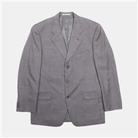 Feraud Blazer / Size 42 / Mid-Length / Mens / Grey / Wool - 42 Regular