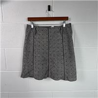 Per Una Grey A-Line Polka Dot Skirt Size 12 / Size 12 / Knee Length / Women...
