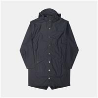 Rains Long Jacket / Size XS / Long / Mens / Black / Polyurethane - XS Regular