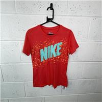 Nike T-Shirt / Size M / Womens / Red / Cotton