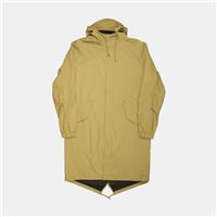 Rains Fishtail Parka / Size M / Long / Mens / Beige / Polyester - M Regular