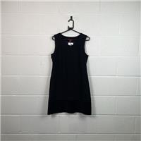 Monsoon Women's Black Wool Shift Dress / Size 14 / Knee Length / Womens / B... - 14 Regular