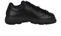 Burberry Ranger Low Trainers Black Leather Mens 10.5