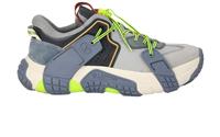 Valentino Chunky Trainers Grey Leather Mesh Mens 6