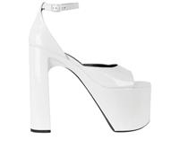 Balenciaga Camden Sandal White Patent Leather Womens 7