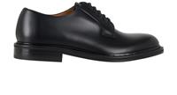 Valentino Derby Shoes Black Leather Womens 6