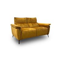 Furniture Village Jude 2 Seater Sofa Velvet 52002 Heritage Saffron | RRP £1600