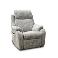 Furniture Village G Plan Kingsbury Armchair Recliner Oatmeal Woven Lift & Rise