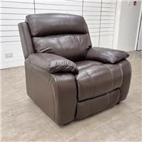 Furniture Village World of Leather 'Moreno' Armchair Dark Chocolate Leather NEW