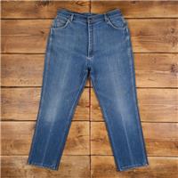 Vintage Lee Jeans Pants Trousers 34x29 USA Made 90s Riders Womens Straight - 34 Regular