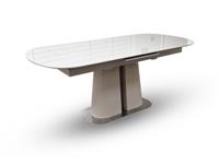 Furniture Village 'Cashmere' 180cm Pop Up Extending Dining Table White RRP £800