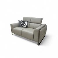 Furniture Village 'Gisella' 2 Seater Sofa New Grey Cat-60/28 Leather RRP £2300
