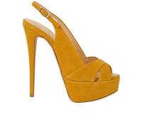 Giuseppe Zanotti Platforms Yellow Suede Womens 3