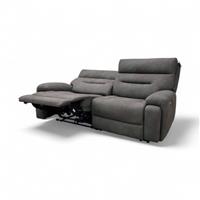 Furniture Village 'Cinemax' 3 Seater Sofa Power Recliner Headrest Grey RRP £1800