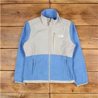 Vintage North Face Outdoor Jacket M Denali Fleece Blue Womens - M Regular