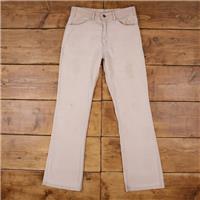 Vintage Levis Jeans 32 x 34 Light Wash Straight Beige White Tab Denim - 32 Regular