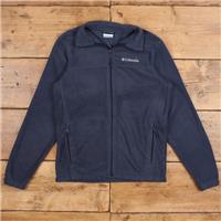 Vintage Columbia Fleece Jacket S Gorpcore Full Zip Blue Outdoor Hiking - S Regular