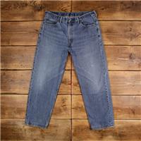Vintage Levis 550 Jeans 36 x 30 Medium Wash Straight Blue Red Tab Denim - 36 Regular