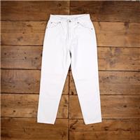 Vintage Levis 912 Jeans 28 x 27 USA Made 90s Light Wash Straight White Womens - 28 Regular