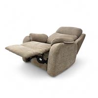 Furniture Village G Plan 'Kingsbury' Armchair Storm Chenille Power Recliner NEW
