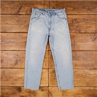 Vintage Levis 550 Jeans 32 x 28 Stonewash Tapered Blue Womens Orange Tab Denim - 32 Regular