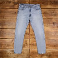 Vintage Levis 512 Jeans 38 x 32 Stonewash Straight Blue Red Tab Denim - 38 Regular