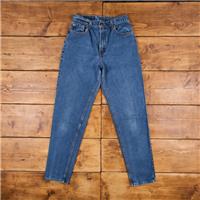 Vintage Levis 550 Jeans 29 x 32 USA Made 90s Stonewash Tapered Blue Womens - 29 Regular
