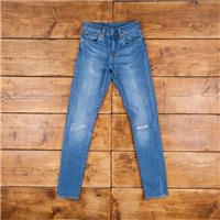 Vintage Levis Lot 512 Jeans 27 x 32 Big E Premium Medium Wash Tapered Blue - 27 Regular