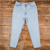 Vintage Levis 522 Jeans 38 x 32 USA Made 90s Stonewash Tapered Blue Red Tab - 38 Regular