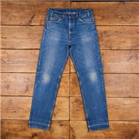 Vintage Levis 214 Jeans 25 x 33 Talon Zipper USA Made 80s Stonewash Bootcut - 25 Regular