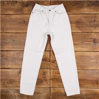 Vintage Levis 550 Jeans 27 x 31 90s Light Wash Tapered White Womens Denim - 27 Regular