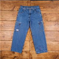 Vintage Levi's Denim Pants Trousers 33x29 USA Made 90s Womens Straight Blue - 33 Regular