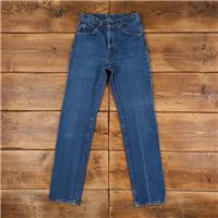 Vintage Levis 509 Jeans 26 x 33 USA Made Stonewash Straight Blue Womens Denim - 26 Regular
