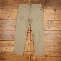 Vintage Rugged Exposure Outdoor Pants Trousers 36x31 2-in-1 Shorts Mens Beige - 36 Regular