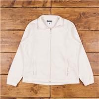 Vintage Columbia Fleece Jacket L Gorpcore Full Zip White Womens Outdoor Hiking - L Regular