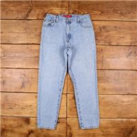 Vintage Levis 550 Jeans 30 x 30 Stonewash Straight Blue Womens Red Tab Denim - 30 Regular