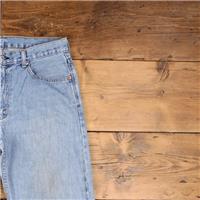 Vintage Levis 550 Jeans 34 x 31 Stonewash Straight Blue Red Tab Denim - 34 Regular