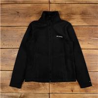 Vintage Columbia Outdoor Jacket M Fleece Black Womens - M Regular