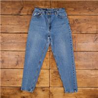 Vintage Levis 551 Jeans 31 x 30 USA Made 90s Stonewash Tapered Blue Womens - 31 Regular