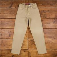 Vintage Levis Silver Tab Loose Jeans 30 x 32 90s Light Wash Tapered Beige - 30 Regular