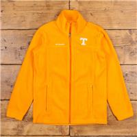 Vintage Columbia Fleece Jacket S Gorpcore Full Zip Orange Womens Outdoor - S Regular