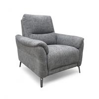 Furniture Village 'Daytona' Armchair 11445 Anivia Light Grey Tight Weave Fabric