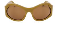 Salvatore Ferragamo SF1078S Sunglasses Green Oversized Style Women