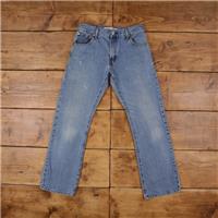 Vintage Levis 517 Jeans 29 x 30 Stonewash Straight Blue Red Tab Denim - 29 Regular
